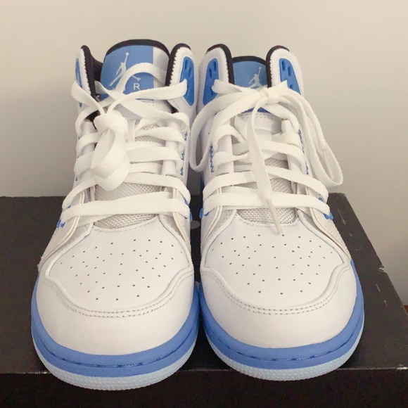 Original Nike Air Jordan 1 Flight 2 BG ( white-ice blue) - Picture 7 of 11